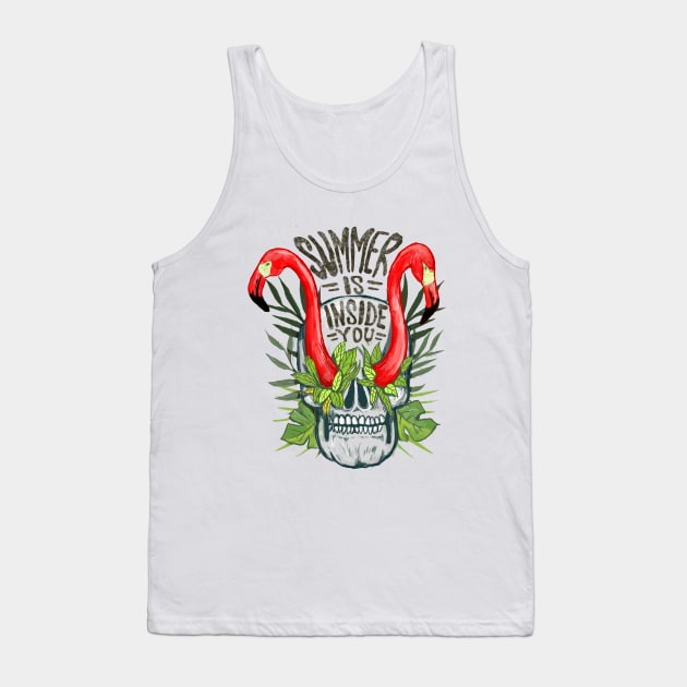 Summer is inside you Tank Top by adriansantana_cruz